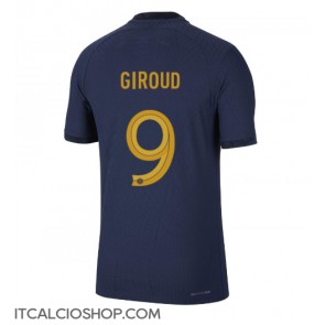 Francia Olivier Giroud #9 Prima Maglia Mondiali 2022 Manica Corta